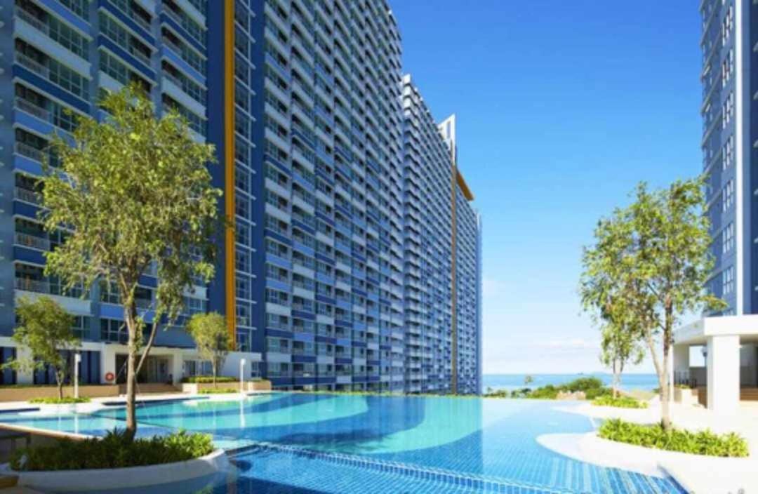 2 ห้องนอน 2 ห้องน้ำ Seaview Jomtien ชั้น18 Apartment ภายนอก รูปภาพ