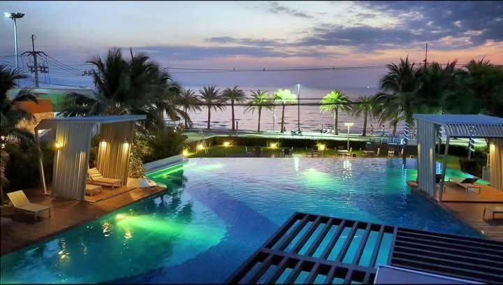 2 ห้องนอน 2 ห้องน้ำ Seaview Jomtien ชั้น18 Apartment ภายนอก รูปภาพ